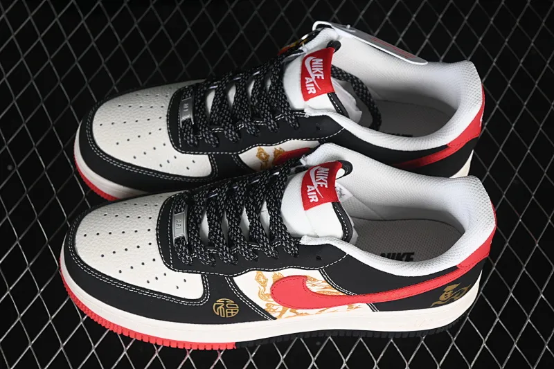 All Categories Nk Air Force 1 Air Force Series Nk Air Force 1 Low Air Force Low Nike Air Force 1'07 Low Year of the Horse Limited National Style Theme Air Force One Low Casual Sneakers QW5288-121